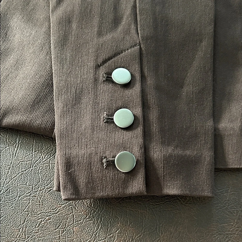 Van Heusen Womens Dark Brown Chinos -Size 0 Short. Pull on. - Picture 2 of 10